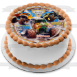 Monster Jam El Toro Loco and Grave Digger Maximum Destruction Edible Cake Topper Image ABPID03370 Sale