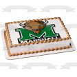 Marshall University Thundering Herd Logo Sports with a  Buffalo Edible Cake Topper Image ABPID03385 Discount