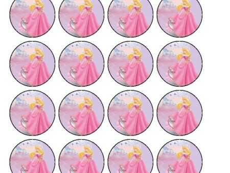 Sleeping Beauty Aurora Edible Cupcake Topper Images ABPID03410 Sale