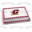 Central Michigan University Chippewas Logo Sports Edible Cake Topper Image ABPID03448 For Sale