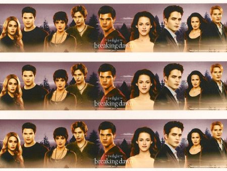 Twilight Breaking Dawn Jacob Bella Edward and Carslile Edible Cake Topper Image Strips ABPID03354 Sale