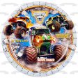 Monster Jam El Toro Loco and Grave Digger Maximum Destruction Edible Cake Topper Image ABPID03370 Sale