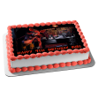 Five Nights at Freddy s Freddy Fazbear s Pizza Edible Cake Topper Image ABPID03412 on Sale