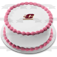 Central Michigan University Chippewas Logo Sports Edible Cake Topper Image ABPID03448 For Sale