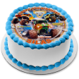 Monster Jam El Toro Loco and Grave Digger Maximum Destruction Edible Cake Topper Image ABPID03370 Sale