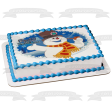 Frosty the Snowman Snowflakes and a Magic Hat Christmas Edible Cake Topper Image ABPID03369 For Discount