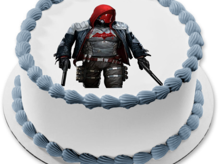 The Red Hood Caped Crusader Edible Cake Topper Image ABPID03305 Online Sale