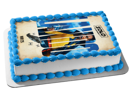 A Star Wars Story Solo Lando Edible Cake Topper Image ABPID01816 Online now