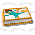 Phineas and Ferb Perry the Platypus Edible Cake Topper Image ABPID00957 Online now