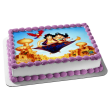 Aladdin Princess Jasmine Abu and Iago Edible Cake Topper Image ABPID01866 Hot on Sale