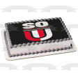 Southern Oregon University Logo Black Background Edible Cake Topper Image ABPID01703 Discount