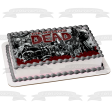 The Walking Dead Zombies Edible Cake Topper Image ABPID01687 Discount