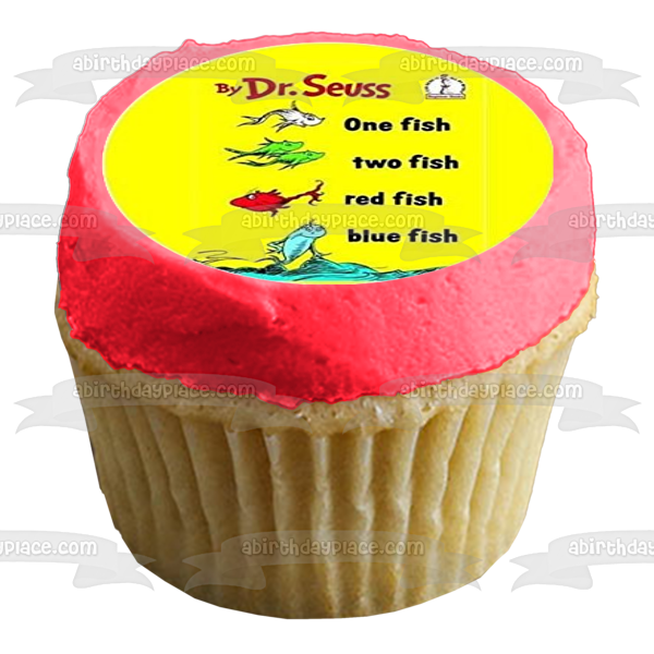 Dr. Seuss the Lorax The Cat in the Hat and Horton Hears a Who Edible Cupcake Topper Images ABPID01641 Online Sale