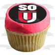 Southern Oregon University Logo Black Background Edible Cake Topper Image ABPID01703 Discount