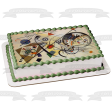 Wassily Kandinsky Transverse Line Painting Edible Cake Topper Image ABPID01762 For Sale