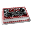 The Walking Dead Zombies Edible Cake Topper Image ABPID01687 Discount