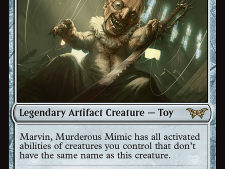 Marvin, Murderous Mimic [Duskmourn: House of Horror] Supply