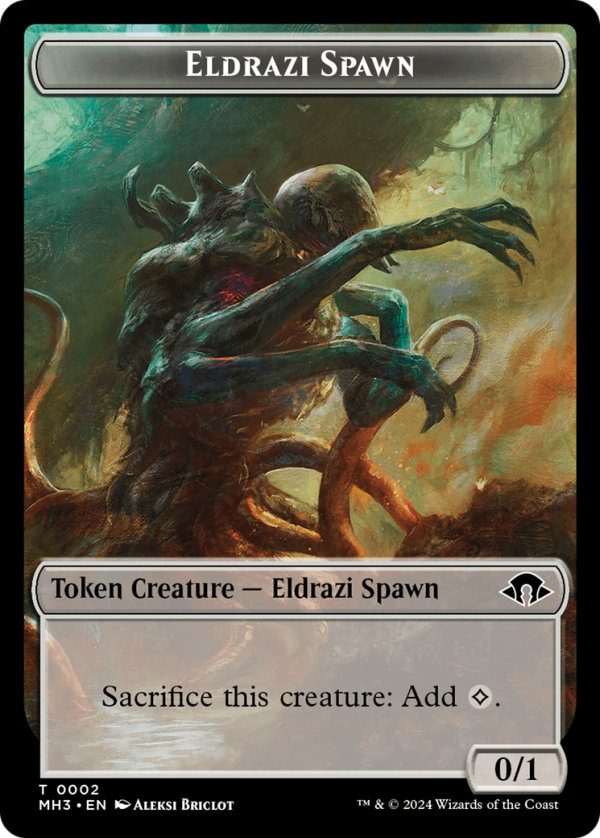 Eldrazi Spawn    Phyrexian Golem Double-Sided Token [Modern Horizons 3 Tokens] For Discount