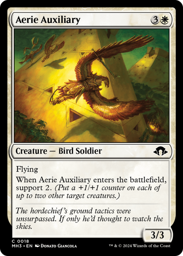 Aerie Auxiliary [Modern Horizons 3] Online Sale