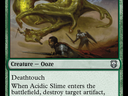 Acidic Slime (Ripple Foil) [Modern Horizons 3 Commander] For Sale