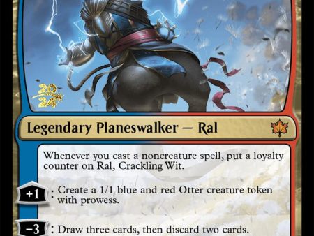 Ral, Crackling Wit [Bloomburrow Prerelease Promos] Online