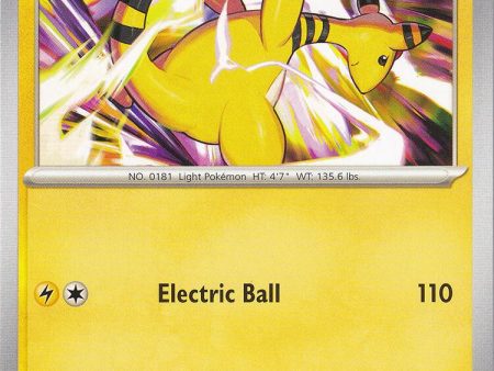 Ampharos (109) (Pikachu Stamp #28) [Battle Academy 2024] For Sale