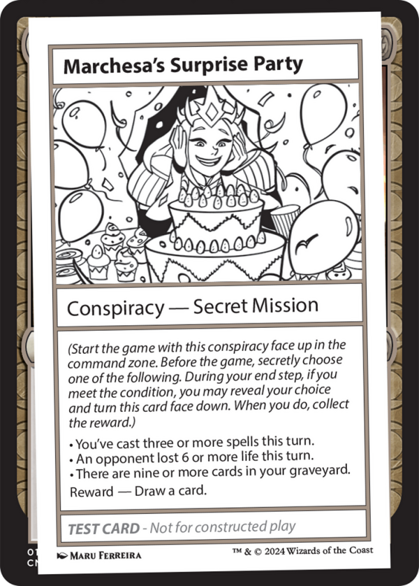 Marchesa s Surprise Party [Mystery Booster 2 Playtest Cards] Sale