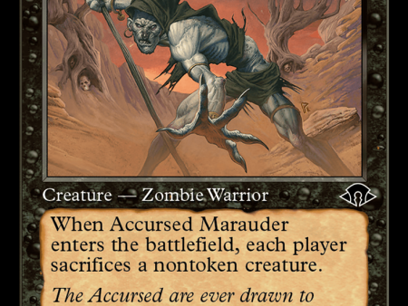 Accursed Marauder (Retro Frame) [Modern Horizons 3] Online Hot Sale