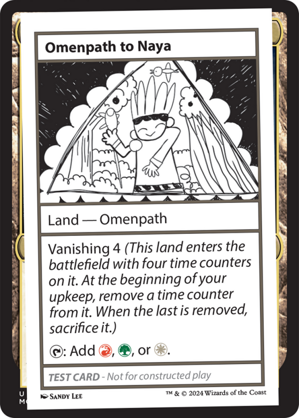 Omenpath to Naya [Mystery Booster 2 Playtest Cards] Fashion