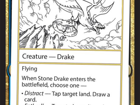 Stone Drake [Mystery Booster 2 Playtest Cards] Sale