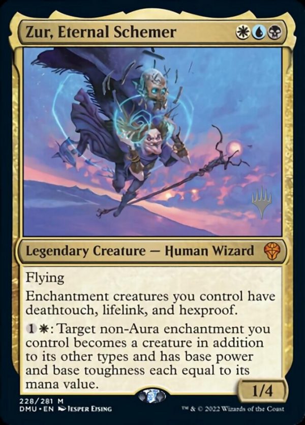 Zur, Eternal Schemer (Promo Pack) [Dominaria United Promos] For Sale