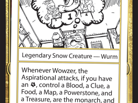 Wowzer, the Aspirational [Mystery Booster 2 Playtest Cards] Hot on Sale